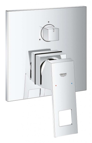 GROHE - Eurocube Baterie pod omítku pro 3 spotřebiče, chrom 24094000