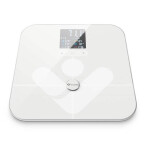 TrueLife FitScale W7 BT bílá diagnostická osobní váha / bluetooth / displej / 4x AAA baterie (TLFSW7BTW)