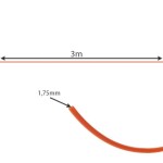 Kruzzel PLA 3D vlákna - filament - VELKÁ SADA 30 x 10 m celkem 300 m 19877