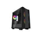 DEEPCOOL Case CC360 ARGB, mATX, Průhledná bočnice, 3x120mm Fan, černá EDF_1808000