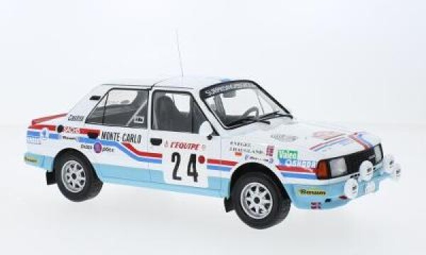 Škoda 130 L, No.24, Rallye WM, RMC J.Haugland/P.Vegel,IXO 1:18