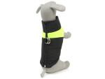 Slim-rainy obleček pro psa na zip Barva: Černo-červená, Délka zad (cm): 51, Obvod hrudníku: 74 - 80 cm