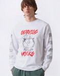 Tričko Service Works Boiling Point LS Tee White
