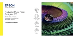 Epson C13S450376 / Fotopapír role / Semigloss / 24" / 610 mm x 30 m / 200 g/m2 / bílý (C13S450376)