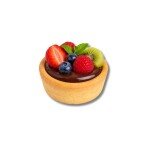 Dortisimo Košíček na tartaletky máslový hladký světlý 4,4 cm (216 ks)