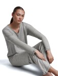 Dámské merino triko dlouhý rukáv ICEBREAKER Wmns Merino 150 Lodge LS Tee, Metro Heather velikost: L