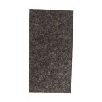 Náhradní povrch plsť černá, 280 x 140 x 10 mm