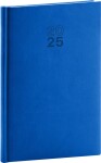 Diář 2025: Aprint - modrý, týdenní, 18 × 25 cm