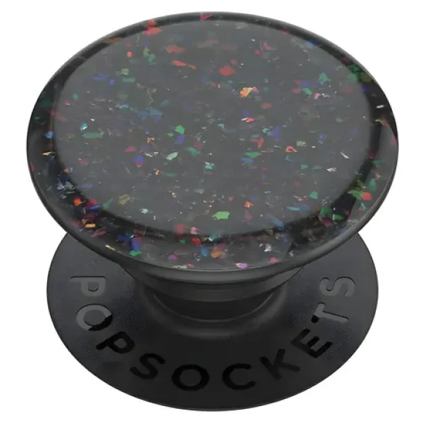 PopSockets PopGrip Iridescent Confetti Oil Slick Gen.2 / Držák telefonu / Stojánek / Bezdrátové nabíjení (803752)