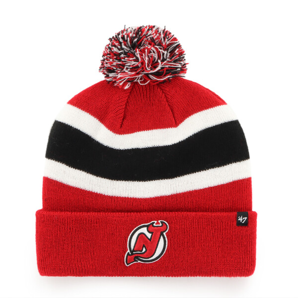 47 Brand Pánská Zimní Čepice New Jersey Devils Breakaway ’47 Cuff Knit