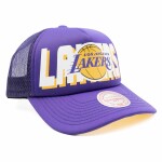 Mitchell & Ness Pánská kšiltovka Los Angeles Lakers NBA Billboard Trucker