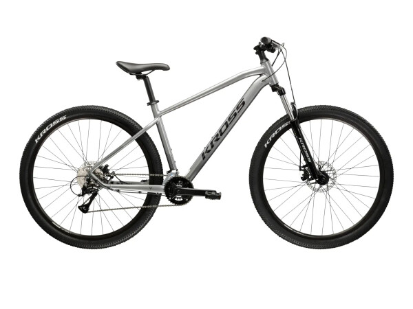 KROSS HEXAGON 3.0, rám 15"(S), model 2025, pneu 27,5", barva šedá/tmavě modrá - ZDARMA dopravné, odborná montáž a seřízení! (Záruka nejlepší ceny! Nakupujte u autorizovaného prodejce!)