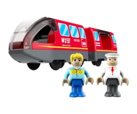 2Kids Toys Elektrický městský vlak červená