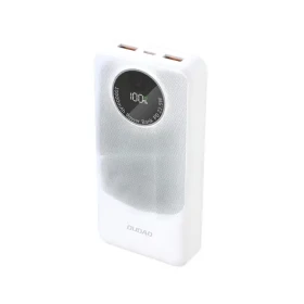 Dudao K12Pro 20000mAh bílá / Powerbanka / PD 22.5W / USB-A / USB-C