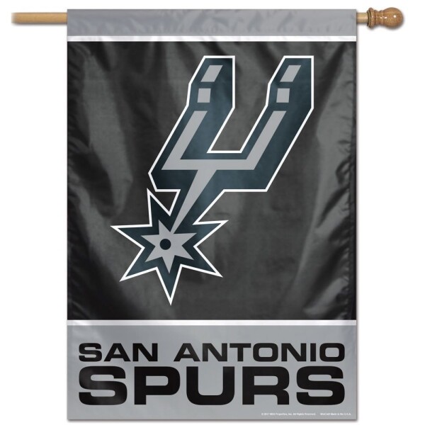 Vlajka San Antonio Spurs NBA Vertical
