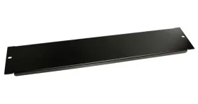 StarTech Záslepka do 19" racku 2U černá / Záslepka / Ocel / 19" (BLANKB2)