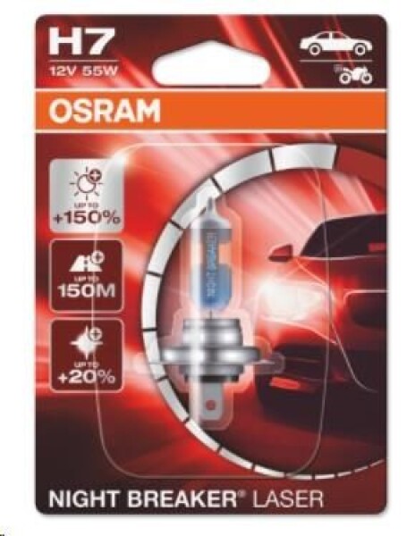 Osram Night Breaker Laser H7 PX26d 12V 55W