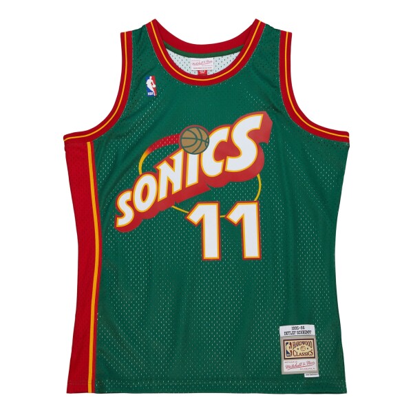 Mitchell & Ness Pánský dres Seattle SuperSonics NBA Detlef Schrempf #11 1995-96 Swingman Velikost: S