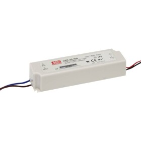 Mean Well LPC-35-700 LED driver konstantní proud 33.6 W 0.7 A 9 - 48 V/DC bez možnosti stmívání, ochrana proti přepětí