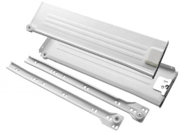 Strong kolečkový výsuv s bočnicí 54/450mm barva: šedý (286674)