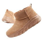 Skechers dámské zimní kotníkové boty zateplené kožené hnědé dámské 39