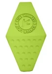 Kiwi Walker Octaball Maxi zelená / Gumová hračka pro psy / S otvorem na pamlsky / 14,5 cm (RUB-242)