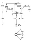 GROHE - Essence New Umyvadlová baterie, matná černá 235902431