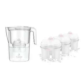 BWT VIDA bílá + 3x filtr / Filtrační konvice na vodu / 2,6 l / mechanický ukazatel výměny (9022001905017)