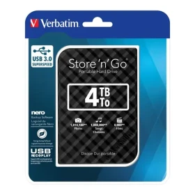 VERBATIM Store'n' Go 4TB černá / externí HDD / USB 3.0 / 5400 RPM / 4.8 GBps (53223)