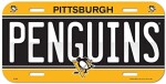 Wincraft Cedule Pittsburgh Penguins NHL License Plate Banner