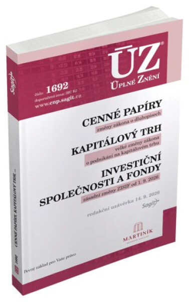 ÚZ 1692 Cenné papíry