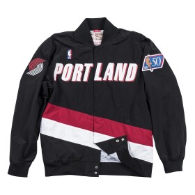Mitchell & Ness Pánská bunda Portland Trail Blazers NBA 1996-97 Authentic Warm Up Velikost: XL