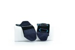 Sada ponožek little shoes sport hexagon kids bf black turquoise, 2 páry 35-38 EU