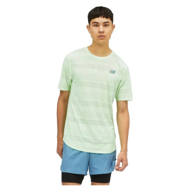 Tričko New Balance Speed Jacquard SS Tee MT13277VSG