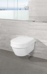 VILLEROY & BOCH - Architectura Závěsné WC Compact, zadní odpad, DirectFlush, AntiBac, CeramicPlus, alpská bílá 4687R0T2