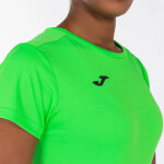 Dámské triko Joma Combi Woman Shirt S/S Green Fluor Velikost: M