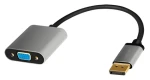 DisplayPort - VGA černá / Redukce / 0,15 m / 1080p 60 Hz / Hliníkové tělo (CDA0109)