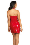 Dámské sexy šaty V-9119 Červená Axami Červená