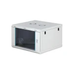Digitus Dynamic šedá / Nástěnný rozvaděč / 19" / 7U / 385x600x600 mm / skleněné dveře / aktivní chlazení (DN-37102)