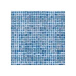 AVfol Decor Protiskluz - Mozaika Azur; 1,65 m šíře, 1,5 mm, role 25 m - Bazénová fólie