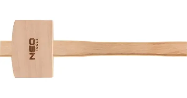 Neo Dřevěné kladivo 315 g / Kladivo / hlava 100 x 70 x 46 mm / délka 320 mm (25-076)