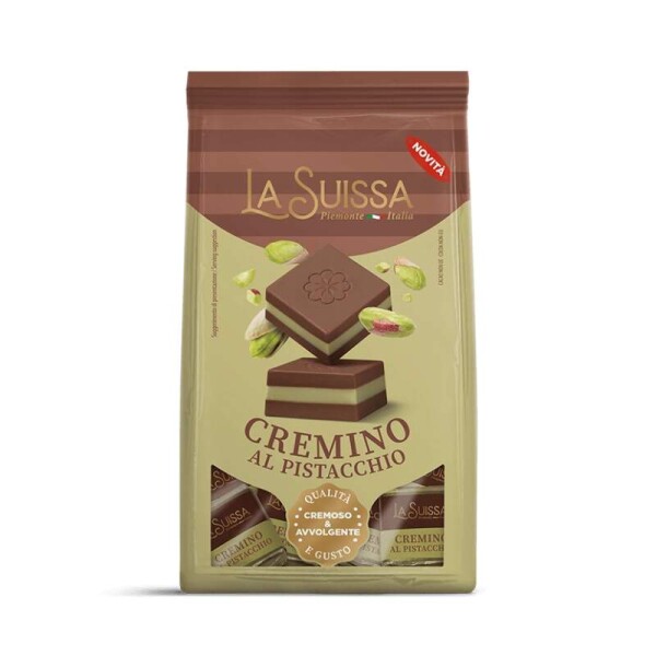 La Suissa Cremino pistacchio Pistáciový nugát 130g