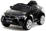 Mamido Elektrické autíčko BMW X6 M lakované černé
