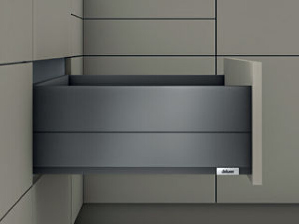 Blum K-BLUM Merivobox E Boxcap 500 mm, 70 kg, Orion šedá :: vnitřní, reling (487722)