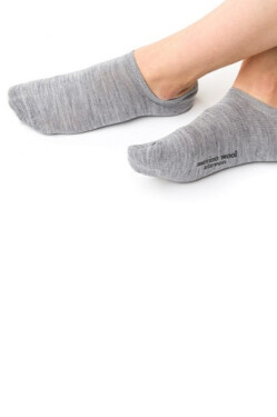 Dámské ponožky MERINO WOOL 130 šedá 38-40