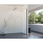 HOPA - Walk-in sprchový kout LAGOS NEW - Barva rámu - Grafit, Rozměr A - 130 cm BCLAGO13GCN