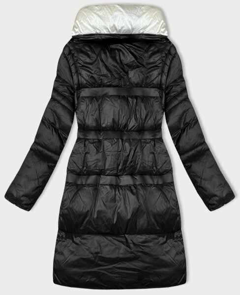 Černá zimní bunda s odepínacími rukávy Factory Price (TR8139) odstíny černé S (36)