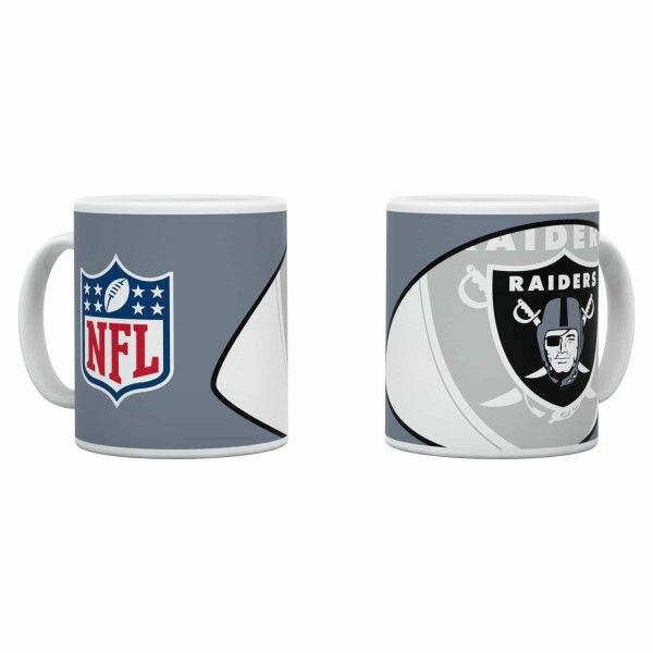 Hrnek Las Vegas Raiders NFL Shadow Logo & Shield (330 ml)