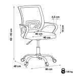 Dětská židle, houpací mechanismus, růžová síťovina, KA-L103 PINK