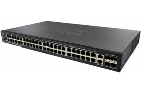 Cisco Catalyst SF550X-48P / switch / 48x Gbit RJ-45 / 2x combo 10 Gbit SFP+ / 2x SFP+ / PoE / QoS / VLAN (SF550X-48P-K9-EU)